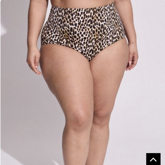 Torrid leopard swim High Waist Bottom 3x & Underwire Twist top 3x DD/F - Picture 5 of 15